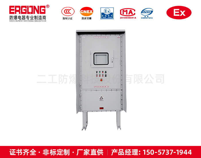 碳钢隔爆箱带防护小门易操作