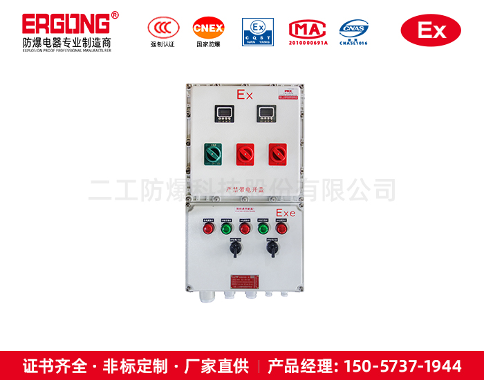 防爆配电箱铸铝IIB级